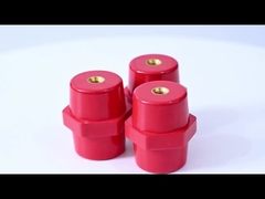 Epoxyhars laagspanningsisolator ondersteuning busbar isolator SM25-M5 messing draad standoff isolator ons