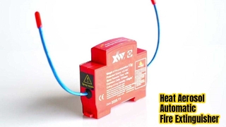 XIWUER's doorbraak: automatische brandblusser met hitteaerosol - uw slimme veiligheidsschild!‌