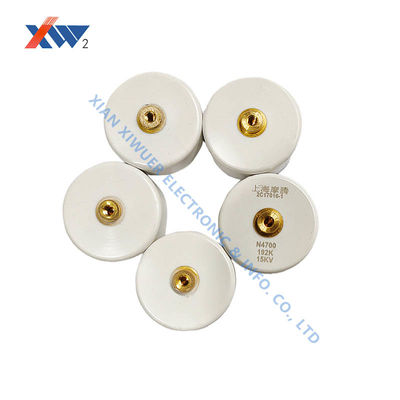 High voltage ceramic disk capacitor doorknob ceramic type used for laser generator