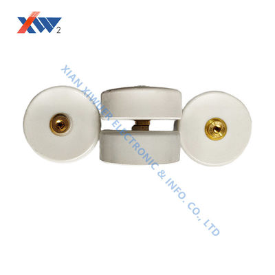 High voltage ceramic disk capacitor doorknob ceramic type used for laser generator