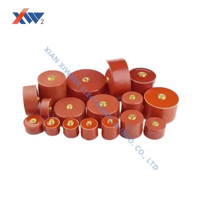 Molded Type Ultra-high Voltage Doorknob Ceramic Capacitor 40kV 10000pF Screw Mounting