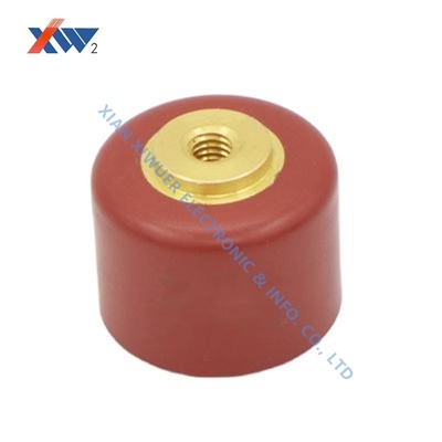 40kV 500pF High Voltage Doorknob Capacitor 28x33x41mm