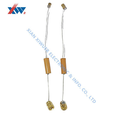 12kV 125pF Hoogspannings Keramische Condensator Met Kleine Dop Inzet Terminal